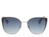 Negroni Cat Eye Sunglasses Silver/Black view