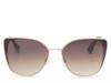 Negroni Cat Eye Sunglasses Dark Brown/Gold view