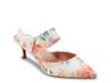 Millie Mule Off White/Pink Floral Print view