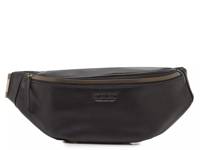 Leather Belt Bag Black view