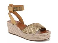 Pamala Wedge Sandal Gold view