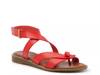 Glide Sandal Red view