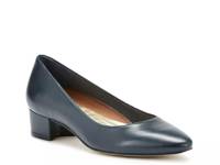 Heidi Pump Navy Leather view