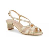 Leandra Sandal Gold Leather view