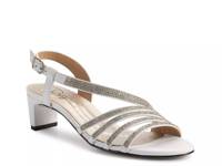 Lettie Sandal White Leather view