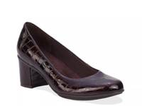 Paula Pump Dark Brown view