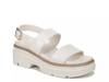 Darry Platform Sandal White view