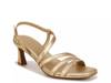 Galaxy Sandal Gold Metallic view