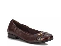 Trista Flat Dark Brown view