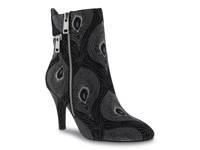 Claudette Bootie Black/Silver view