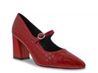 Vex Pump Red Croc Print view