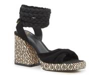 Paddge Lace-Up Sandal Black/Beige view