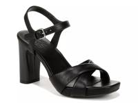 Morgan Platform Sandal Black view
