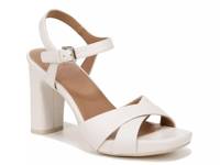Morgan Platform Sandal White view