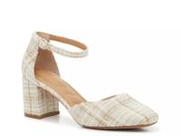 Jakie Pump Linen Beige/Ivory view