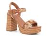 Seclude Platform Sandal Dark Brown view