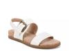 Cindi Wedge Sandal White view
