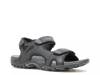 Milos Sandal Black view