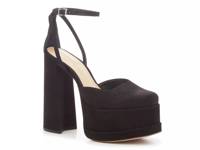 Luan Platform Pump Black view