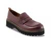 Annie Platform Penny Loafer Merlot Red view