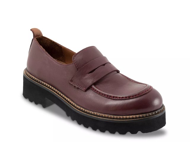 Annie Platform Penny Loafer