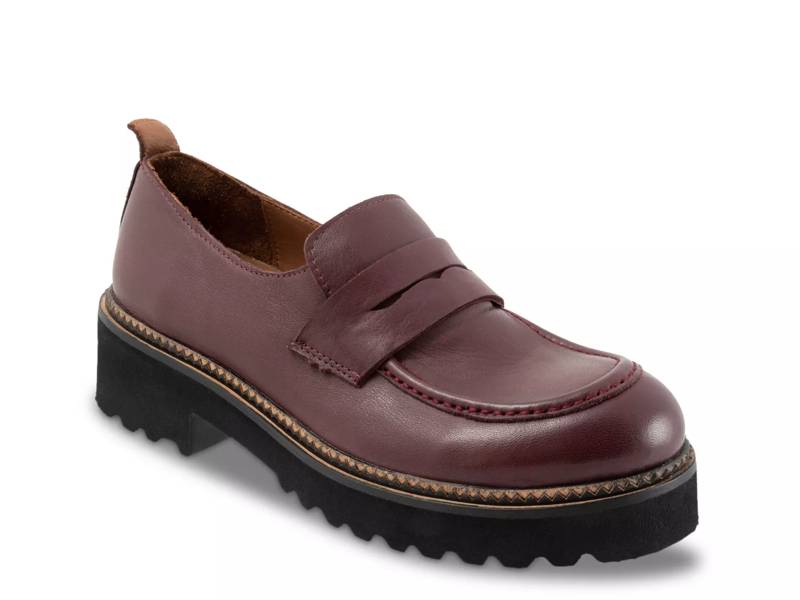Annie Platform Penny Loafer