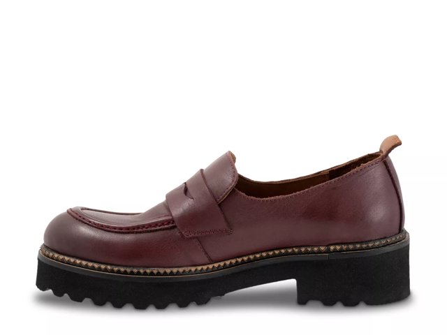 Annie Platform Penny Loafer