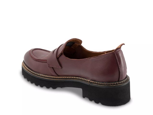 Annie Platform Penny Loafer