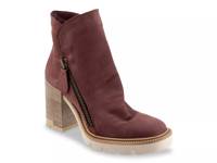 Elliott Bootie Dark Wine Red Nubuck view