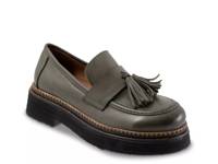 Gillian Loafer Green Khaki view