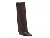 Evander Foldover Boot Dark Brown view