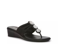 Gloss Sandal Black view