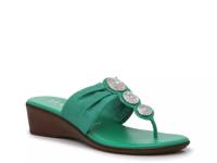 Gloss Sandal Green view