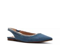 Malina Flat Denim Blue view