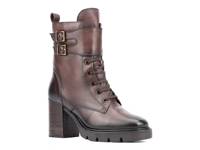 Elizabeth Platform Bootie Dark Brown view