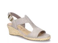 Zayla Espadrille Wedge Sandal Grey view