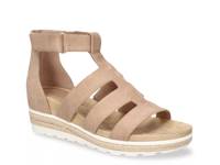Zinia Wedge Sandal Almond Taupe view