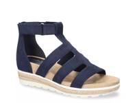 Zinia Wedge Sandal Navy view