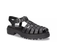 Sinclaire Fisherman Sandal Black view