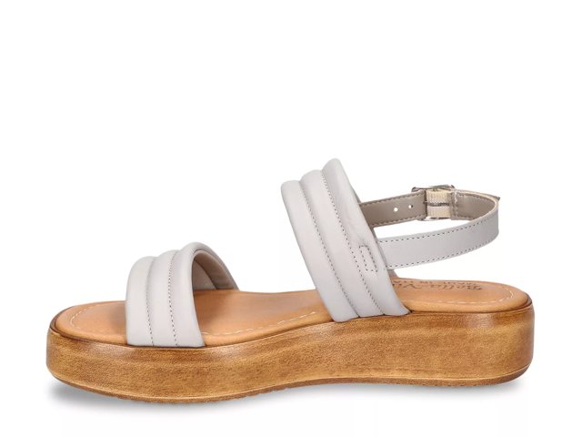 Ode Italy Puffy Wedge Sandal