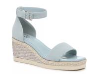 Jefannah Wedge Sandal Sky Blue Suede view