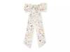 Flower Bow Hair Clip Ivory/Multicolor Floral Print view