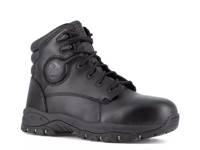Ground Finish Steel Toe Work Boot Black view