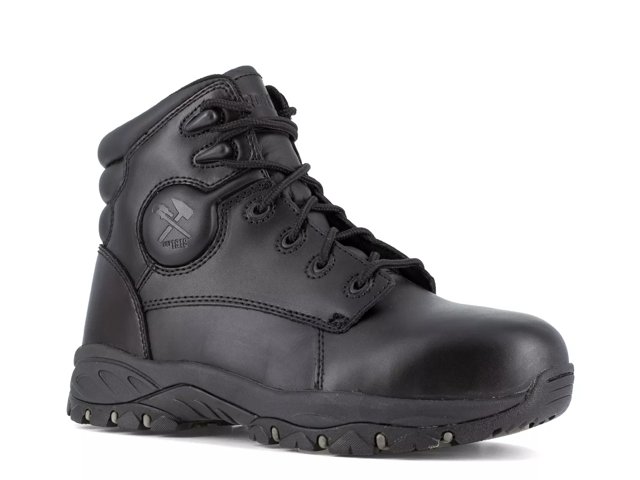 Ground Finish Steel Toe Work Boot