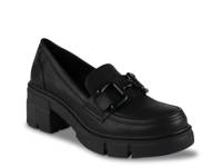 Caesar Platform Loafer Black view