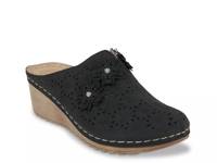 Krista Wedge Mule Black view