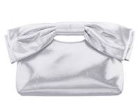 Goodie Clutch Silver Metallic view