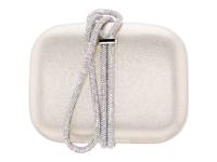 Lauren Clutch Platino Metallic view