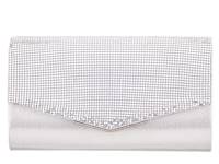 Nippy Clutch Silver Metallic view