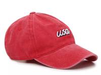 USA Baseball Cap Red view